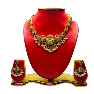 Unique Nepali Brass Temple Necklace With Unique Design.