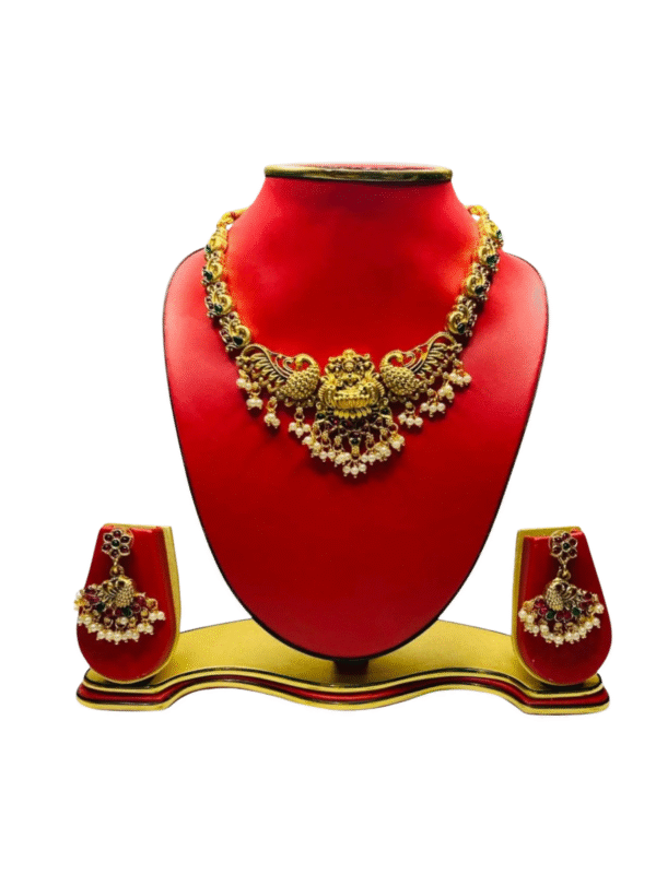 Unique Nepali Brass Temple Necklace With Unique Design.