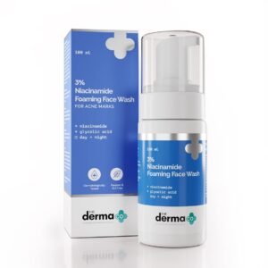 The Derma Co 3% Niacinamide Foaming Face Wash for Acne Marks