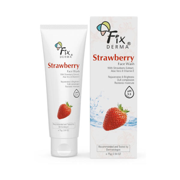fixderma strawberry face wash