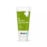 The Derma Co 3% Vitamin E Moisturizer With Vitamin E & Lactic Acid.