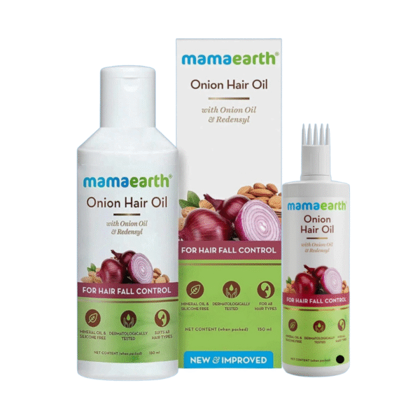 mamaearth onion hair oil