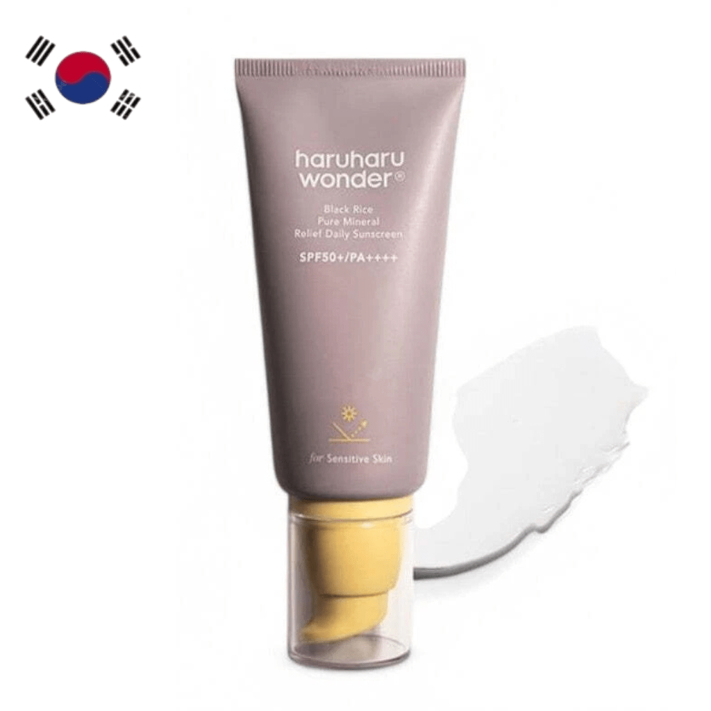 Haruharu Wonder Black Rice Pure Mineral Relief Daily Sunscreen SPF50+ PA++++