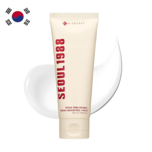K-Secret Seoul 1988 Cream Snail Mucin 93% + Rice 3.38 fl oz (100 ml)