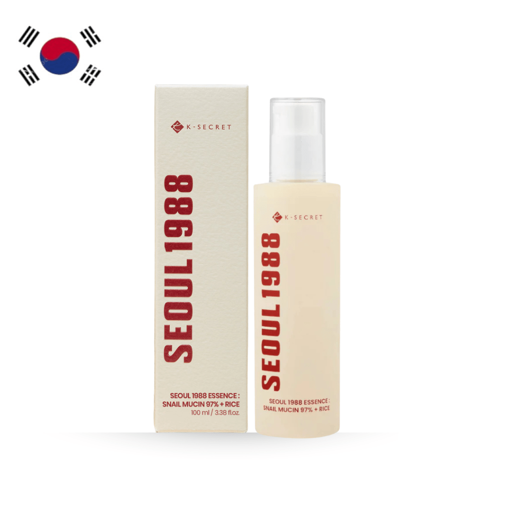K-SECRET SEOUL 1988 Essence Snail Mucin 97% + Rice 100ml