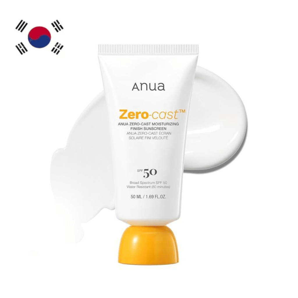 Anua Zero-Cast Moisturizing Finish Sunscreen SPF 50+ PA++++ (50ml)