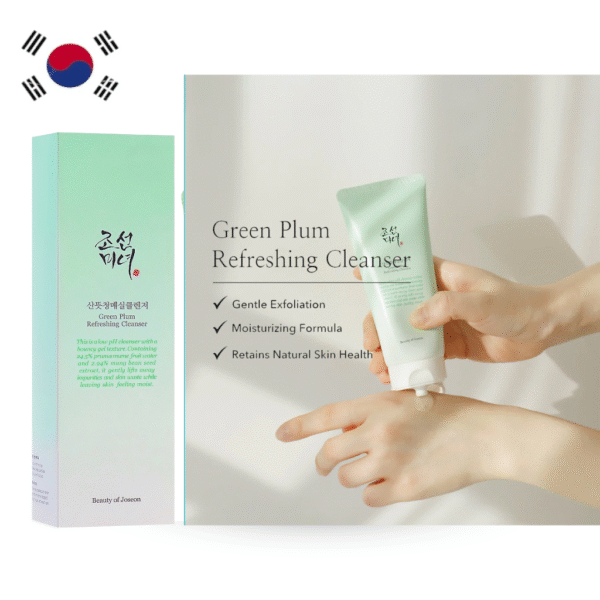beauty of joseon green plum refreshing cleanser..