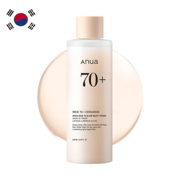 Anua Rice 70% + Ceramide Glow Milky Toner