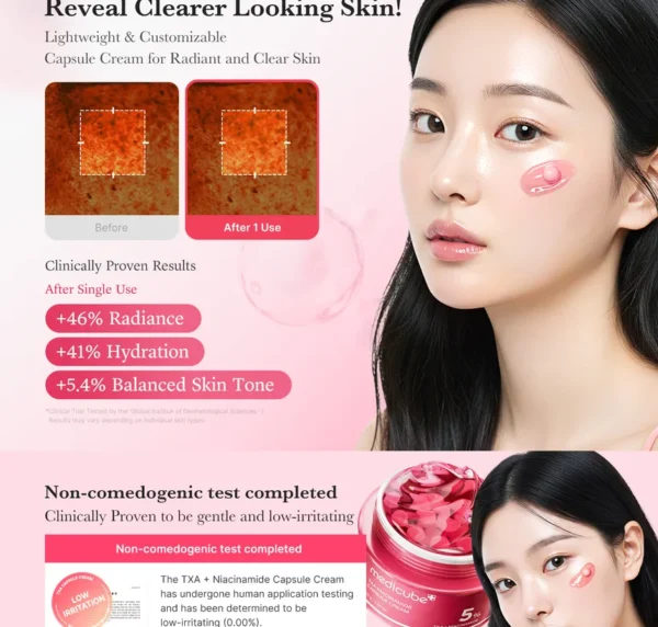 medicube txa capsule cream